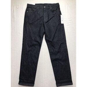 NWT JOES Diego Jean Men 32x30 Tapered Leg Crop Dash Dark Raw Wash Stretch Denim